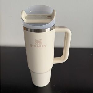Stanley Ivory Travel Mug with Handle